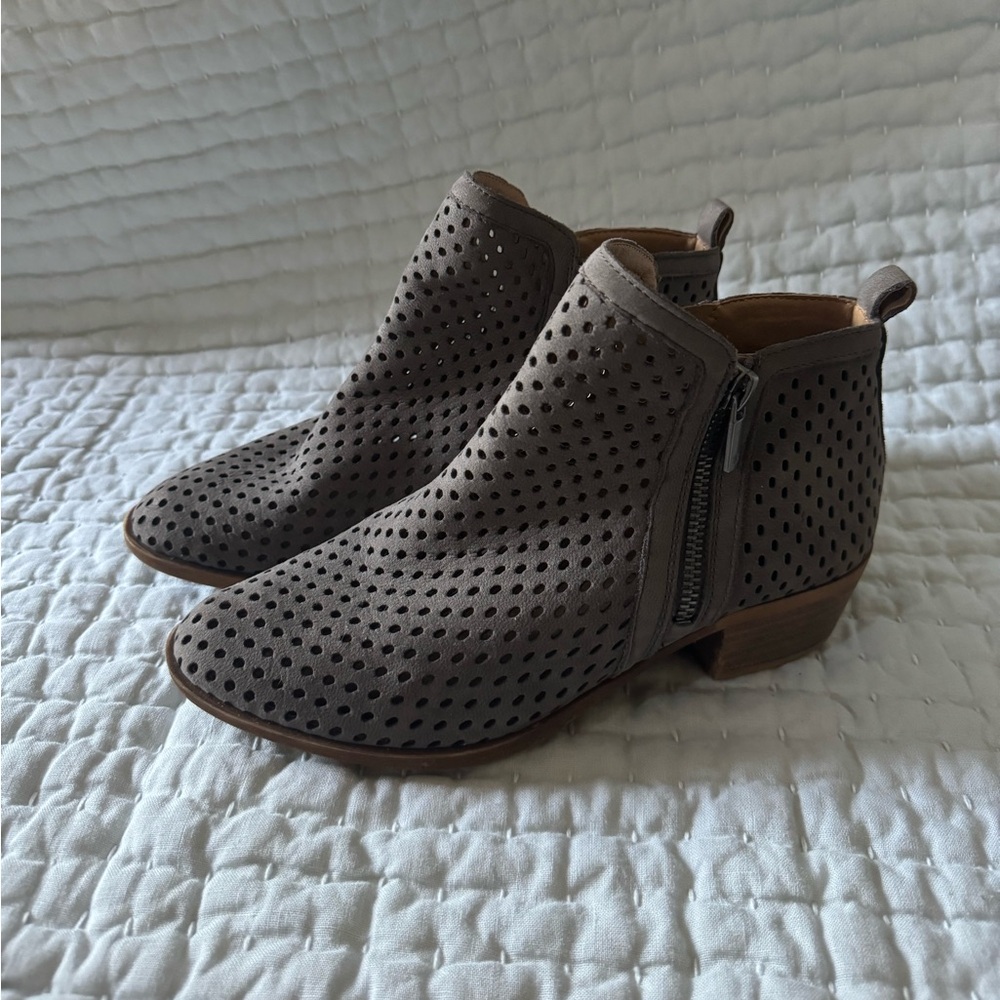 Lucky Brand perforated bootie